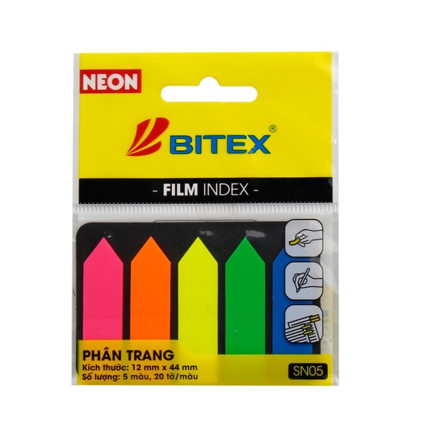 Phân trang film SN05 (5 màu x20 tờ /túi)