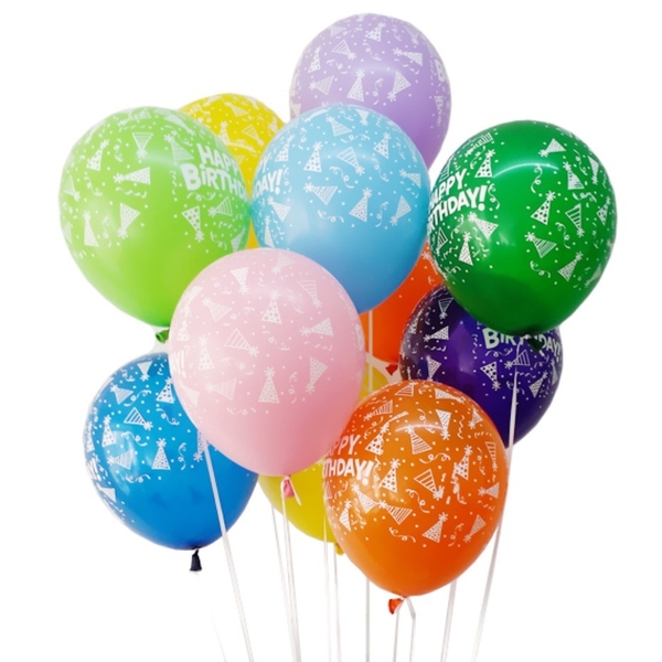 Bóng sinh nhật 10 cái Decomex