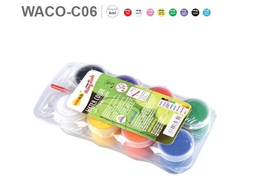 Màu nước Thiên Long WACO-C06 (8 màu)