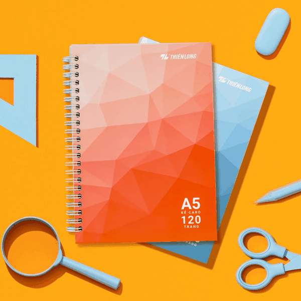 Sổ dạ quang caro A5 dày (15x20cm)