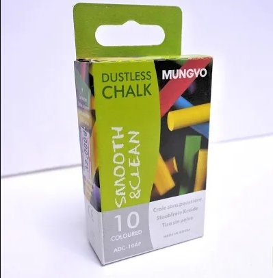 Phấn không bụi màu Mungyo - 10 viên