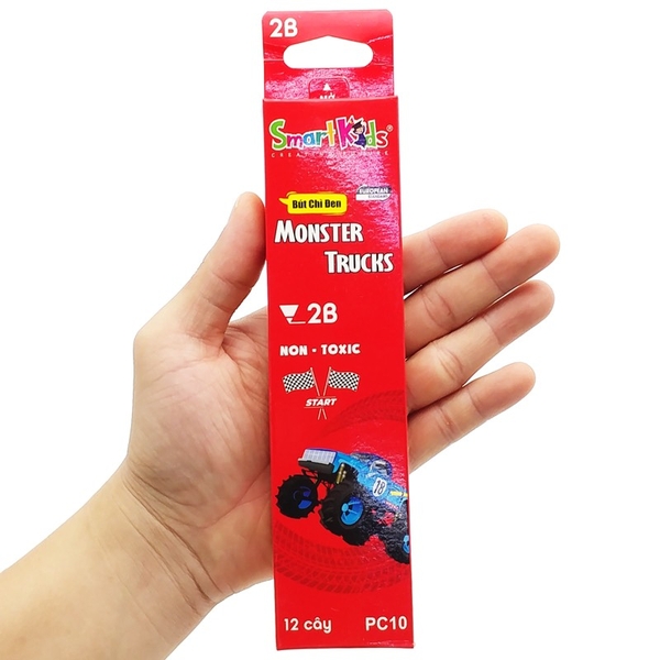 Bút chì hoạ tiết Monster Truck PC10