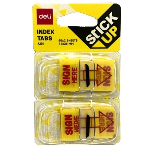 Giấy phân trang SIGN HERE Deli EA10101