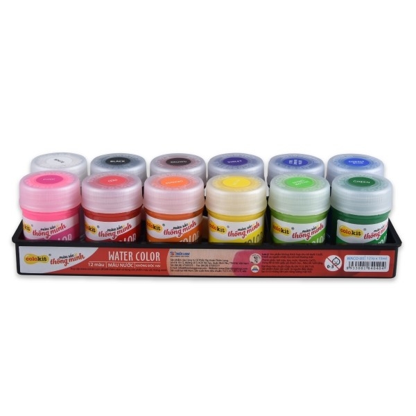 Màu nước Thiên Long ColoKit WACO-05 (12 màu)