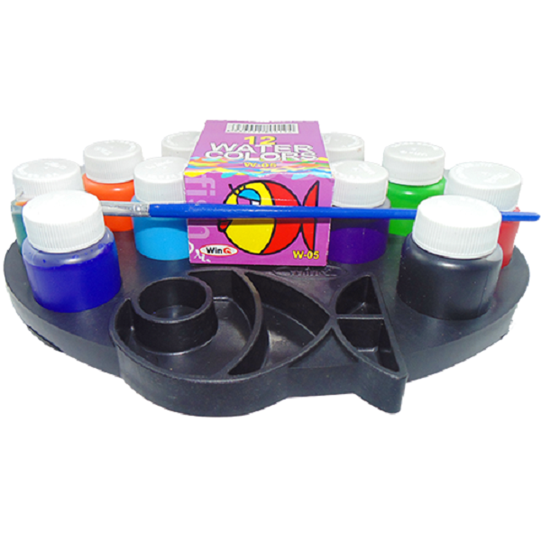 Màu nước con cá WinQ W-05 (12 màu)