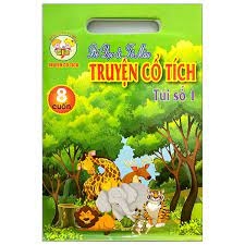 Bé đọc và tô màu truyện cổ tích (8 cuốn 1 túi)