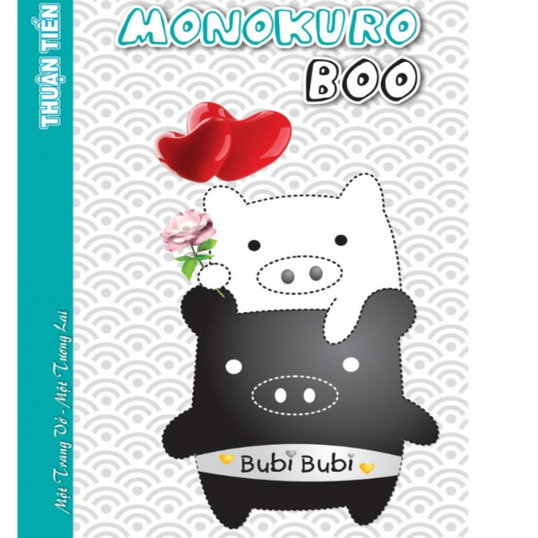 Tập SV Heo Monokuro Boo Thuận Tiến 4 ô li ngang - 96tr - 60 gsm