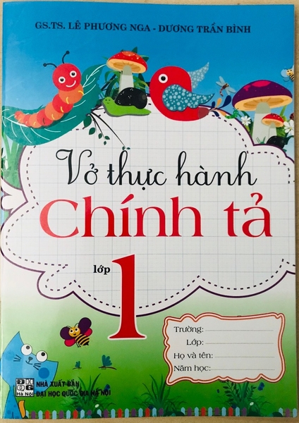 Vở thực hành chính tả lớp 1