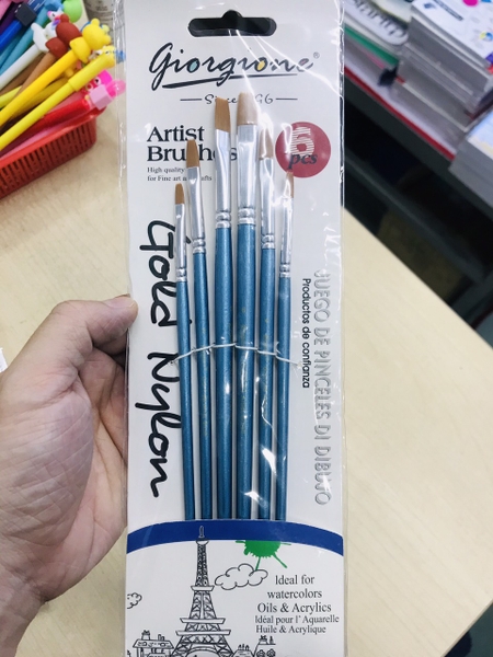 Bộ cọ vẽ 6 cây Giorgione 557