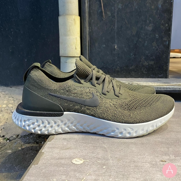 [AQ0067-300] M NIKE EPIC REACT OLIVE WHITE