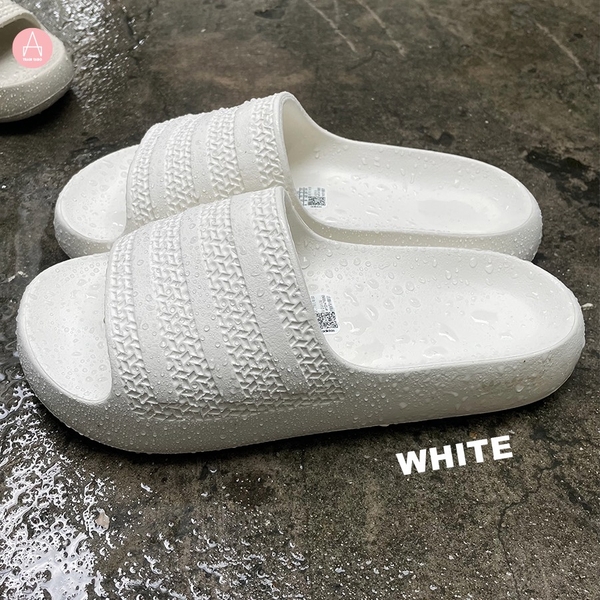 [GV9536] ADIDAS ADILLETE AYOON SLIDES ALL WHITE 