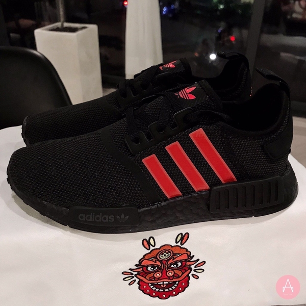 [G27576] M ADIDAS NMD R1 CNY 2019 BLACK RED