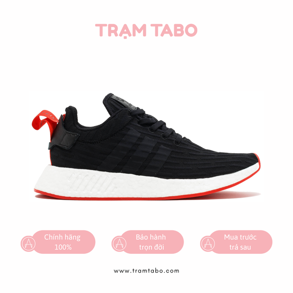 [BA7252] M ADIDAS NMD R2 BLACK RED