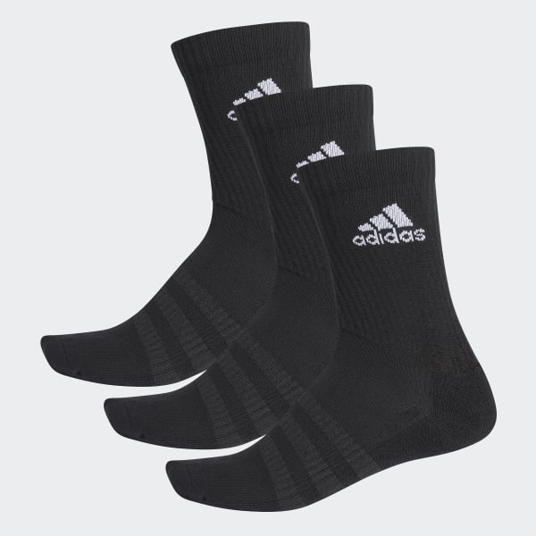 [DZ9357] ADIDAS SOCKS CUSH CRW 3PP 'BLACK'