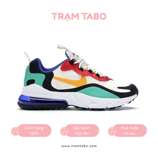 [BQ0103-001] K NIKE AIR MAX 270 REACT MULTICOLOR