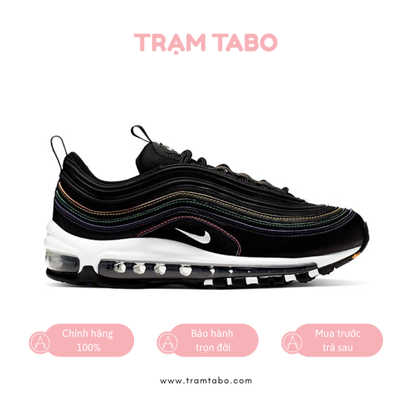 [CK0738-001] W NIKE AIR MAX 97 BLACK MULTI STICH