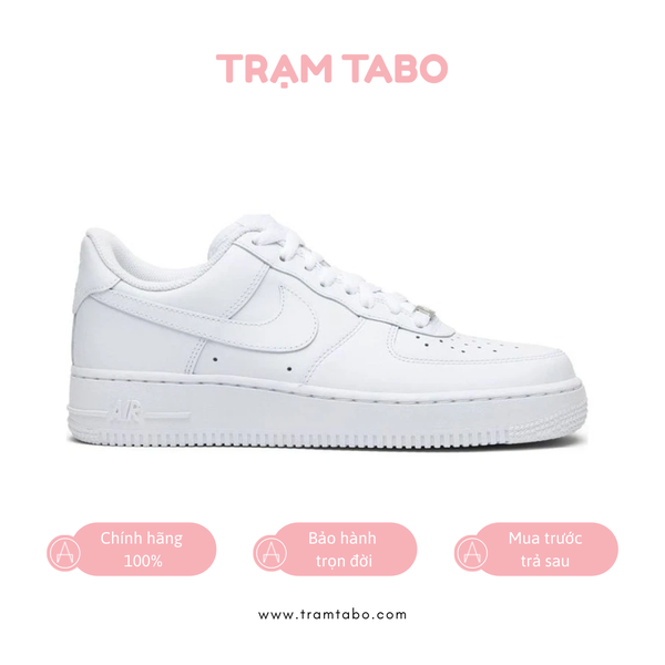 [CW2288-111] M NIKE AIR FORCE 1 LOW ALL WHITE '07