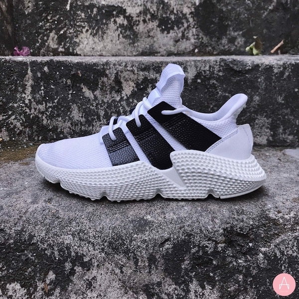 [B41886] K ADIDAS PROPHERE WHITE BLACK