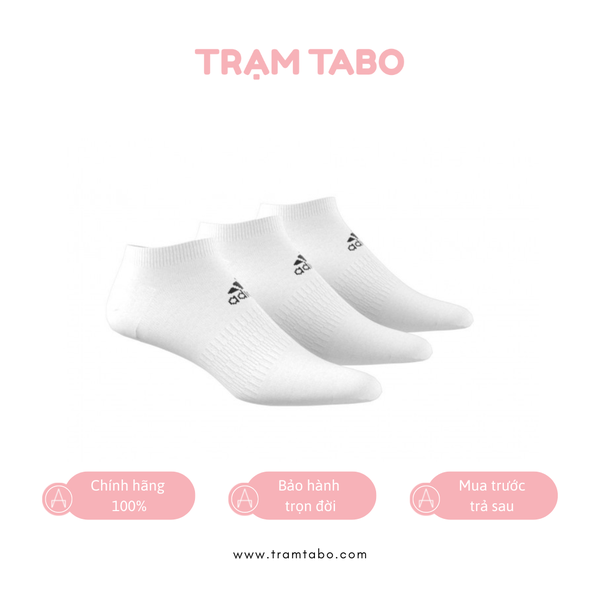 [DZ9401] ADIDAS SOCKS LIGHT LOW 3PP 'WHITE'