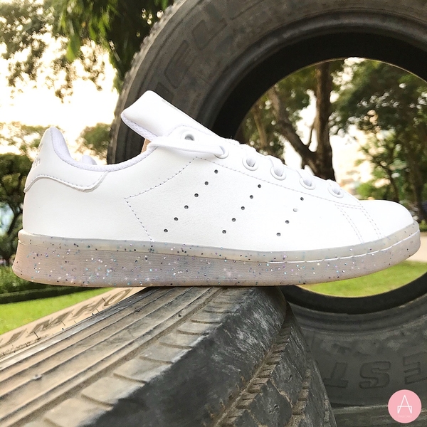 [EE7574] K ADIDAS STAN SMITH PLATING RUBBER SOLER