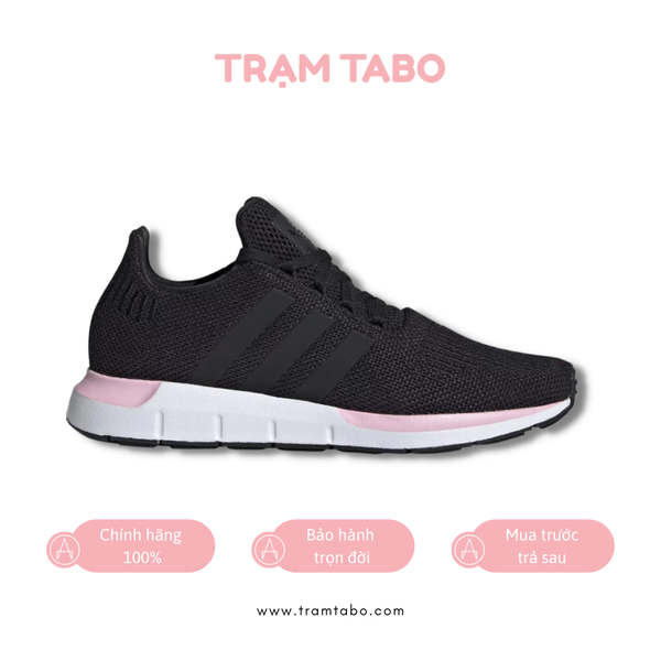 [EE4552] W ADIDAS SWIFT RUN BLACK PINK