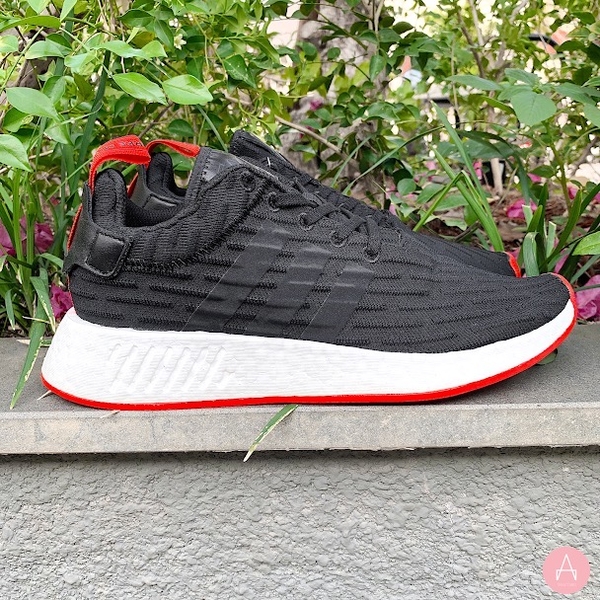 [BA7252] M ADIDAS NMD R2 BLACK RED