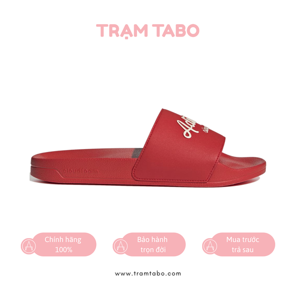 [GW8751] M ADIDAS ADILETTE SHOWER SLIDES 'VIVID RED/WONDER WHITE/VIVID RED'