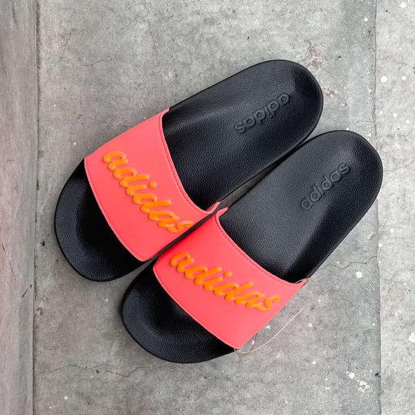 [GZ5926] W ADIDAS ADILETTE SHOWER SLIDES ACID RED/FLASH ORANGE/CORE BLACK