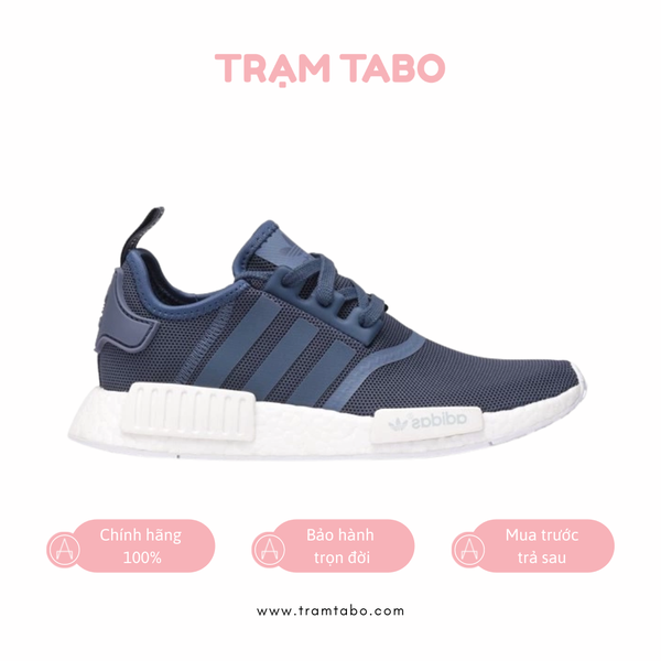 [S76005] W ADIDAS NMD R1 BLUE TECH INK