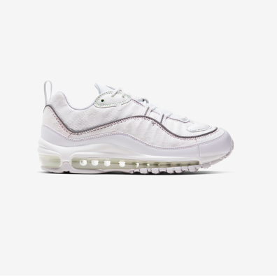 [CJ0634-101] W NIKE AIR MAX 98 CUT AWAY WHITE