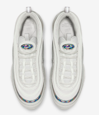 [CJ9706-100] W NIKE AIR MAX 97 WHITE HOLOGRAM