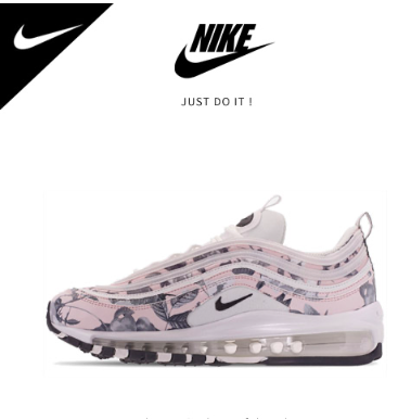 [BV6119-600] W NIKE AIR MAX 97 SOFT FLORAL