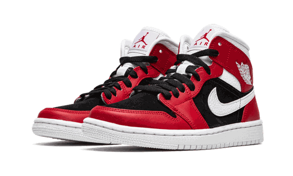 [BQ6472-601] W AIR JORDAN 1 MID GYM RED BLACK