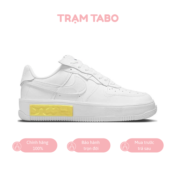 [DA7024-101] W NIKE AIR FORCE 1 FONTANKA 'WHITE/YELLOW'