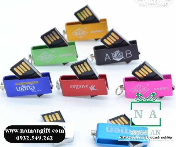 usb mini nhiều màu sắc