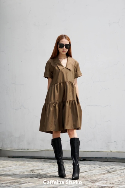 Sani Dress - Brown