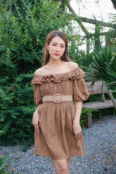 Mimi dress - Brown