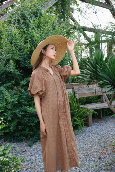 Lucas dress - Brown