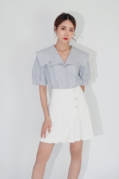 Sailor shirt - Striped Grey