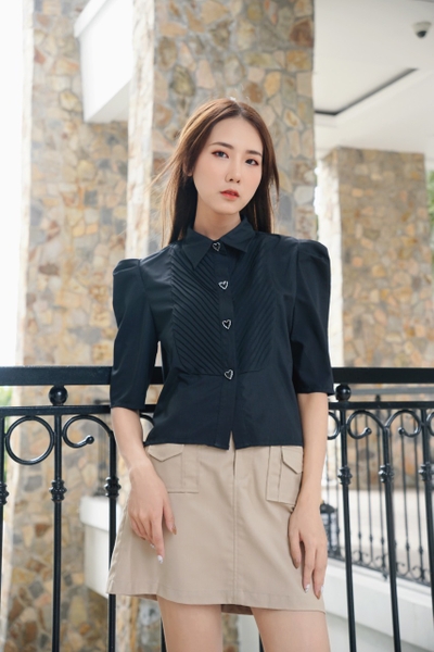 Gina shirt - Black