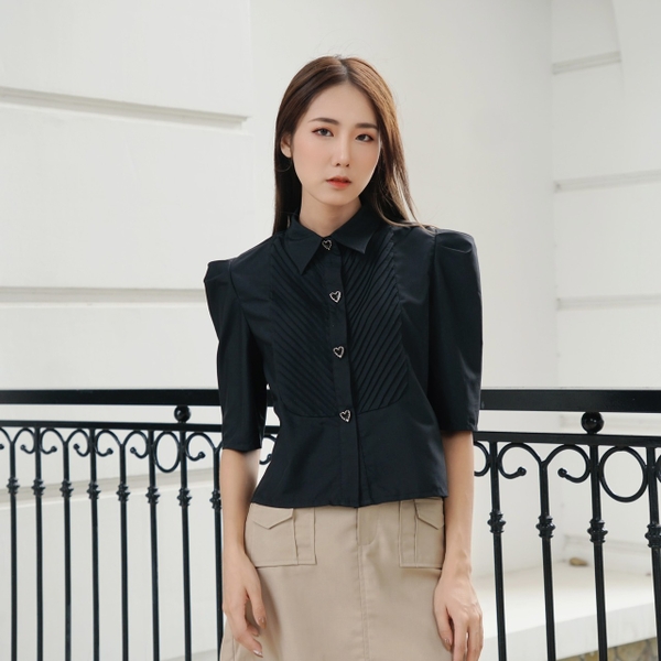 Gina shirt - Black