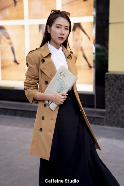 Classic Trench Coat - Camel