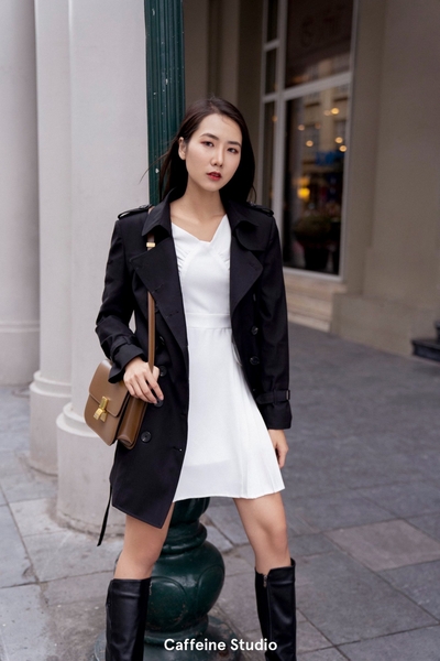 Classic Trench Coat - Black