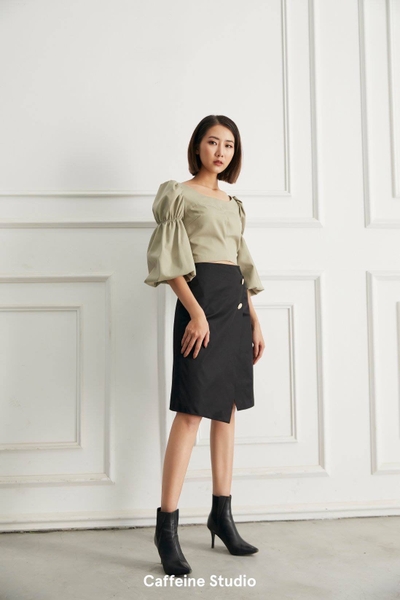 Midi skirt 2 button