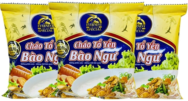 cháo tổ yến bào ngư evernest special