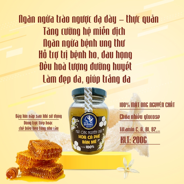 tác dụng mật ong hoa cf ban mê