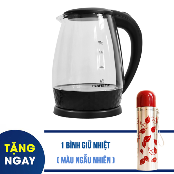 Ấm Đun Siêu Tốc Thủy Tinh Perfect PF-T18