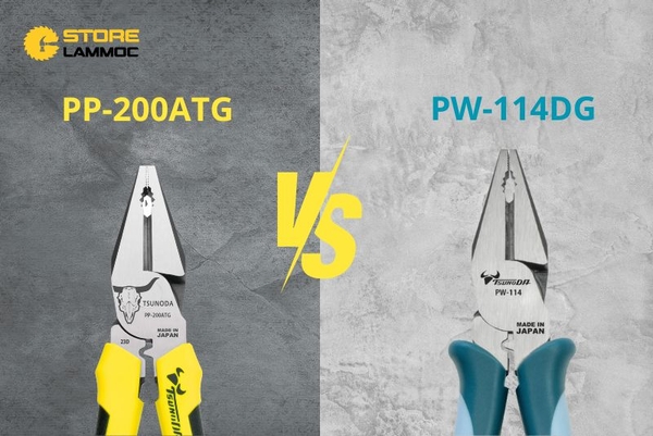 Đánh giá KÌM ĐIỆN TSUNODA 2023-2024: So sánh mẫu PP-200ATG & PW-114DG