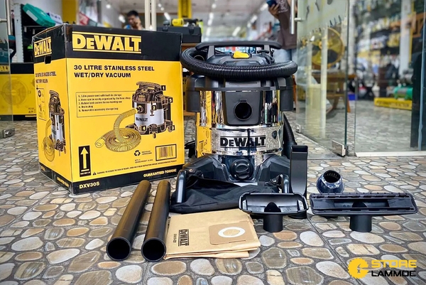 Đánh Giá Máy Hút Bụi Công Nghiệp Dewalt DXV30S: Sức Mạnh Và Hiệu Quả