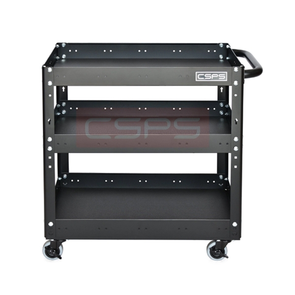 Xe đẩy 3 ngăn - 71cm màu đen CSPS VNUQ071XDBB3 (không hộc kéo)